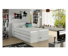 JUSTyou Aqua Cama Box Spring Blanco 120x200