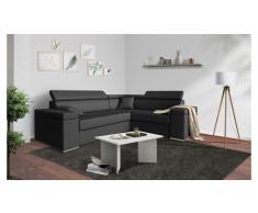 JUSTyou Tarin Sofa esquinero Negro II