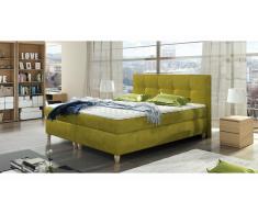 JUSTyou Malta Cama Box Spring Amarillo 180x200
