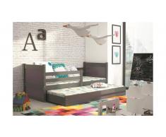 JUSTyou Lora con cama supletoria Cama Grafito