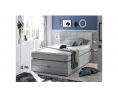 JUSTyou Albany I Cama Box Spring 120x200 cm Gris