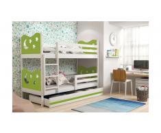 JUSTyou Ola Litera Blanco Verde