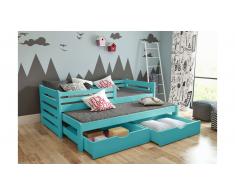 JUSTyou Olaf Cama funcional Azul 90x188 cm
