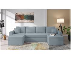 JUSTyou Savio Sofa modulare Azul Tejido estructurado