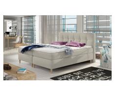JUSTyou Eden Cama Box Spring Beige 160x200