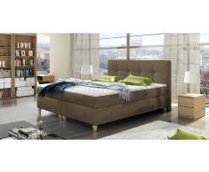 JUSTyou Malta Cama Box Spring Capuchino 160x200