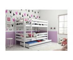 JUSTyou Kera Litera Blanco Grafito