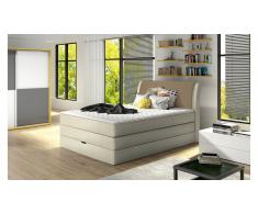 JUSTyou Amalfi Cama Box Spring Crema 120x200