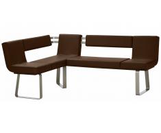 JUSTyou Viklund II Banco Acero Marrón I