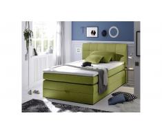 JUSTyou Albany I Cama Box Spring 120x200 cm Verde