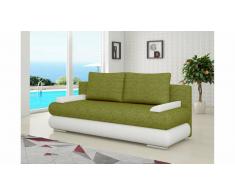 JUSTyou Milo Sofá Cama Blanco Verde