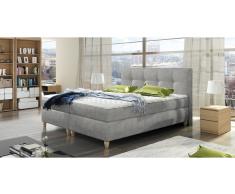 JUSTyou Malta Cama Box Spring Blanco 140x200