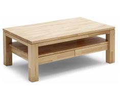 JUSTyou Ragnar Mesa de café Haya oscura