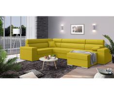 JUSTyou Coretta Conjunto de Sofa esquinero Amarillo