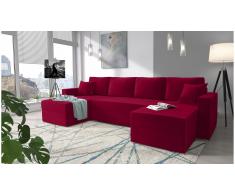 JUSTyou Rubicon Sofa modulare Rojo Velour