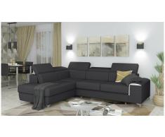 JUSTyou Caio Sofá esquina Gris Tejido estructurado