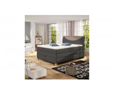 JUSTyou Santino Cama Gris | Capuchino 120x200
