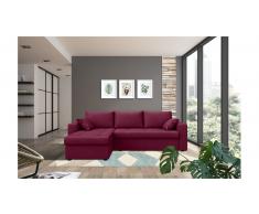 JUSTyou Anelis Sofa esquinero Burdeos