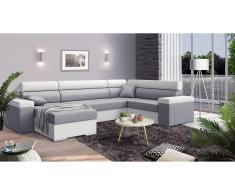 JUSTyou Coretta Conjunto de Sofa esquinero Gris