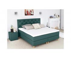 ELESS Amore Cama Box Spring Azul 180x200