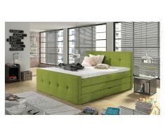 JUSTyou Medino Cama Box Spring Verde 140x200