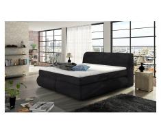 JUSTyou Gala Multi Cama Box Spring Negro 160x200