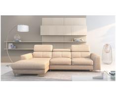JUSTyou Adelia Sofa esquinero Beige Velour
