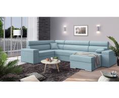 JUSTyou Coretta Conjunto de Sofa esquinero Azul
