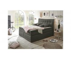 JUSTyou Georgia Cama Box Spring Gris