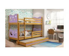 JUSTyou Ola con cama supletoria Litera Aliso