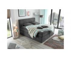 JUSTyou Idaho Cama Box Spring Gris