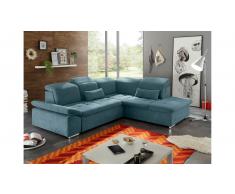 JUSTyou Carson City Sofa esquinero Azul