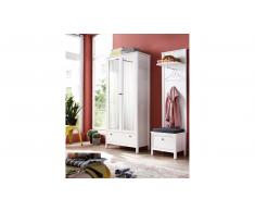 JUSTyou Fauro Conjunto de recibidor Blanco