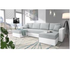 JUSTyou Rubicon Sofa modulare Gris Cuero sintetico