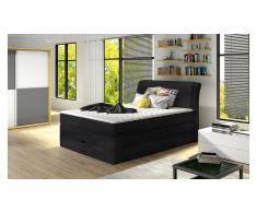 JUSTyou Amalfi Cama Box Spring Negro 120x200