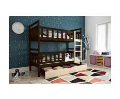 JUSTyou Tobi Litera Wengue Pino 80x160 cm