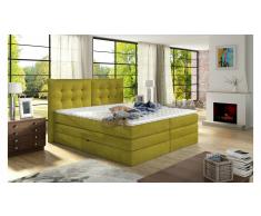 JUSTyou Fendy Cama Box Spring Amarillo 160x200