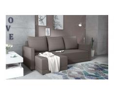 JUSTyou Tanita Sofa esquinero Gris Tejido estructurado