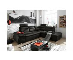 JUSTyou Texas Sofá esquinero Gris