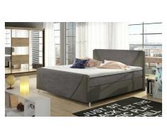 JUSTyou Velvet Cama Beige | Marrón & 160x200