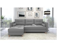 JUSTyou Nana Sofa esquinero Gris Tejido estructurado