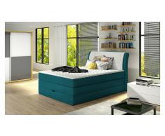 JUSTyou Amalfi Cama Box Spring Turquesa 100x200