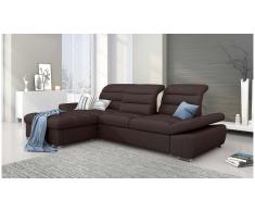 JUSTyou Helia Sofa esquinero Marron