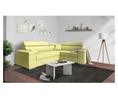 JUSTyou Tarin Sofa esquinero Amarillo