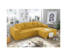 JUSTyou Ohio Sofá esquinero Amarillo
