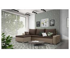 JUSTyou Claribel Sofa esquinero Marron Marron
