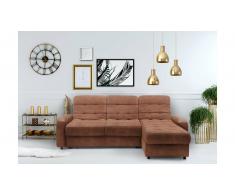 JUSTyou Adrien Sofá esquinero sin Cognac