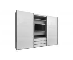 JUSTyou Firgas Armario puerta deslizante Blanco