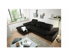 JUSTyou Maryland Sofá esquinero Marrón