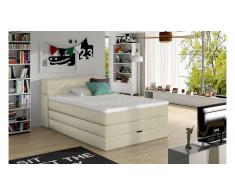 JUSTyou Aqua Cama Box Spring Crema 120x200